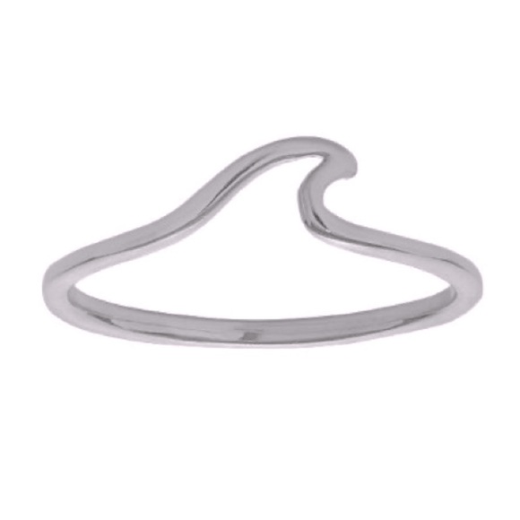 New Sterling Silver Handmade Bohemian Coastal Beach Sea Wave Ring 6 - Picture 1 of 15
